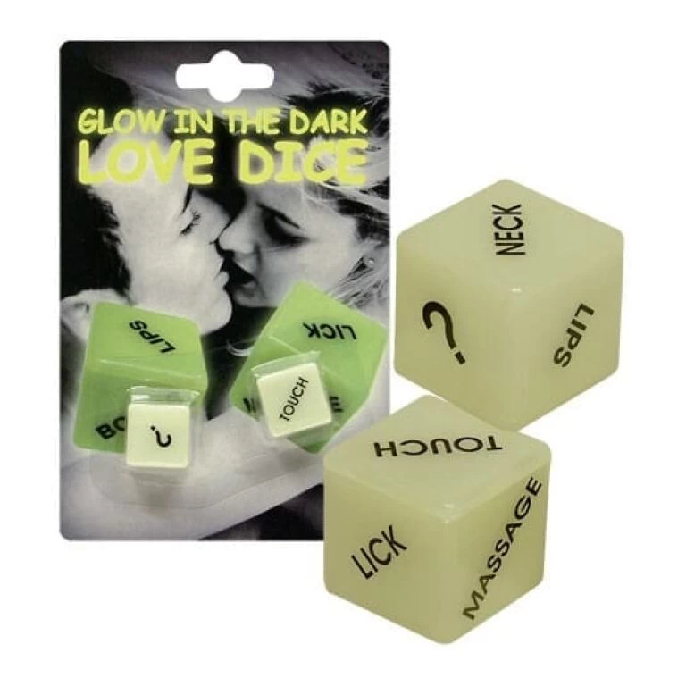 Zara Glow in the Dark Love Dice