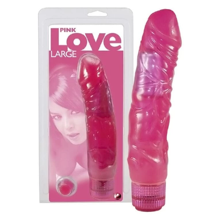 Vibrator Pink Love Large