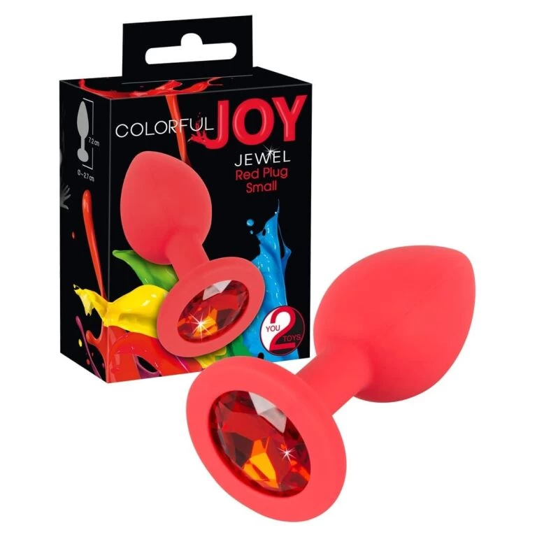 Anal Plug Jewel Red Plug