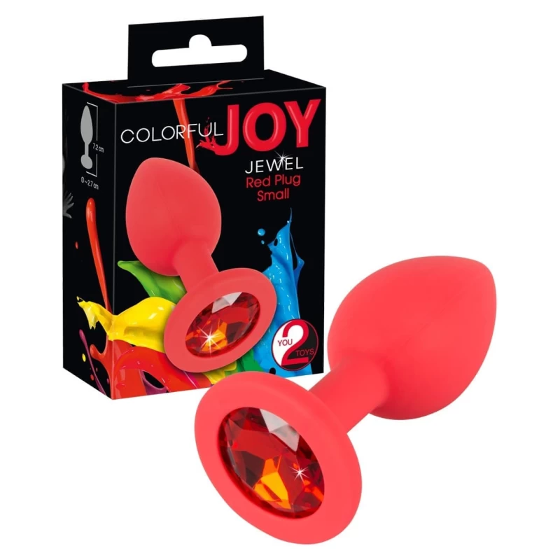 Anal Plug Jewel Red Plug