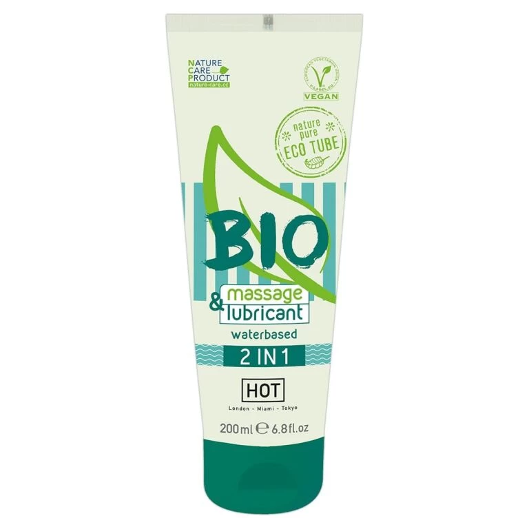 Lubrifikant HOT BIO waterbased 2in1 200Ml