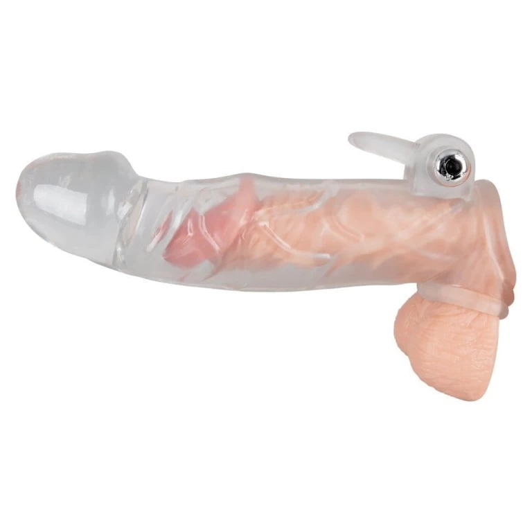Menge Penisi Chrystal Skin Penis Sleeve Vibro
