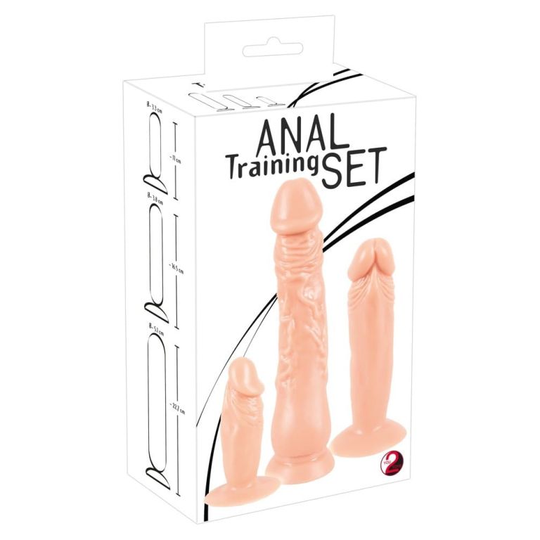 Set anal dildo Natural