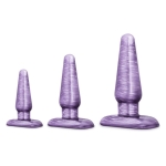 Set plug anal Purple Purple Swirl B Yours