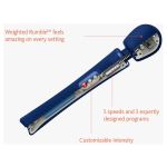 Vibrator WAND VIM Blue - Figura 2