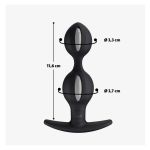 Plug anal B Balls Duo (Violet&bardhe) - Figura 6