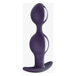 Plug anal B Balls Duo (Violet&bardhe) - Figura 4