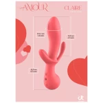 Vibrator Amour Triple Pleasure Claire - Figura 6