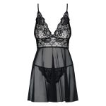 Fustan Babydoll (me tanga)Obessive Idilia S/M - Figura 3