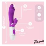 Vibrator Rabbit Teazers Realistic Purple - Figura 10