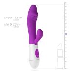 Vibrator Rabbit Teazers Realistic Purple - Figura 9