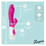Vibrator Realistic Teazers Pink - Figura 9