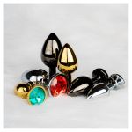 Anal Plug Large Silver Diamant - Figura 8