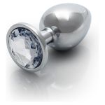 Anal Plug Large Silver Diamant - Figura 5