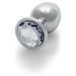 Anal Plug Large Silver Diamant - Figura 4
