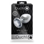 Anal Plug Large Silver Diamant - Figura 2