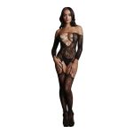 Bodystocking Criss Cross Neck One Size - Figura 4