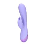 Vibrator Rabbit Smooth Silicone Levander - Figura 1