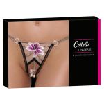 Tanga Crotchless me gure M/L - Figura 6