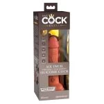 Dildo King Cock Elite 6 me vibrim - Figura 2