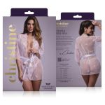 Lace Kimono White L/XL - Figura 5