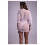 Lace Kimono White L/XL - Figura 7
