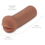 Masturbator Coed Cocksucker Brown - Figura 4