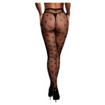 Corape te Gjata Suspender Heart Patterned - Figura 3