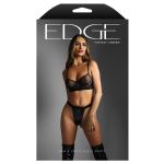 Crotchless Bra&Panty Wetlook Underwire - Figura 2