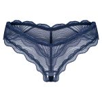 Crotchless Thong Nightly Blue XS/S - Figura 3