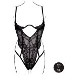Lace Underwired Open Cup Bodysuit One Size - Figura 4
