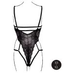 Lace Underwired Open Cup Bodysuit One Size - Figura 3