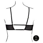 Keyhole Mesh Bra Plus Size - Figura 4
