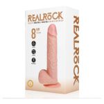 Vibrating and Thrusting Straight Cock with Balls 20.5 cm - Figura 2