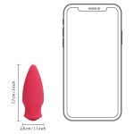Vibrato Bullet Cone Shaped Red - Figura 5
