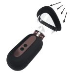 Rechargeable Vulva and Breast Pump - Black - Figura 1