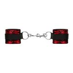 Lace & Leather Look - 8 Piece Bondage Set - Red - Figura 10