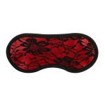 Lace & Leather Look - 8 Piece Bondage Set - Red - Figura 3