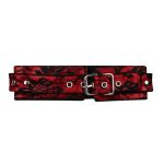 Lace & Leather Look - 8 Piece Bondage Set - Red - Figura 6