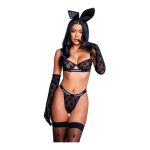 Playboy  Bunny Noir 2-Piece Set S - Figura 3