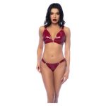 Two Piece Bra Set - M Wine Red - Figura 1