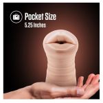 Nicole Vibrating Stroker Beige - Figura 12