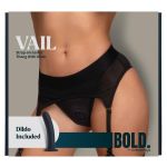 Vail Strap-On Garter Thong With Dildo M - Figura 2