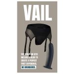 Vail Strap-On Garter Thong With Dildo M - Figura 4