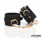 Weaving patterns ankle cuff Black - Figura 2