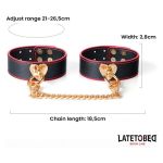 Ankle cuff Black & Red - Figura 11