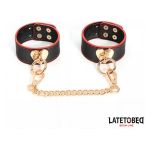 Ankle cuff Black & Red - Figura 4