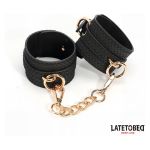 Weaving patterns ankle cuff Black - Figura 5