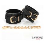 Weaving patterns ankle cuff Black - Figura 6