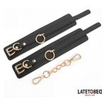 Weaving patterns ankle cuff Black - Figura 10